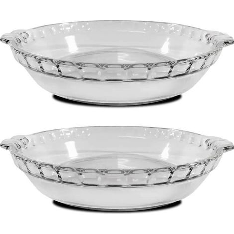 Moule en verre fileté - JUANIO - JUANIO - Lot de 2 - 1,6 L - Compatible four, micro-ondes et lave-vaisselle (1/4)