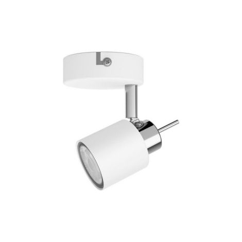 Projecteur orientable Meranti PHILIPS - GU10 - Blanc - Ampoule non incluse
