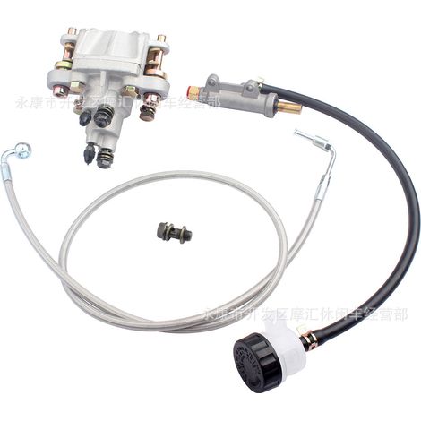Applicable aux étriers de frein arrière, aux pompes supérieures et inférieures et aux conduites de VTT Polaris Sportsman 1910690 1910301. (1/4)