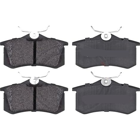 KIT PASTIGLIE FRENO POSTERIORI compatibile con PEUGEOT 208 I (CA,CC) / PASTIGLIE FRENANTI AUTO OEM P 85 017, / SOSTITUZIONE DIRETTA / BASSA POLVERE / SILENZIOSO