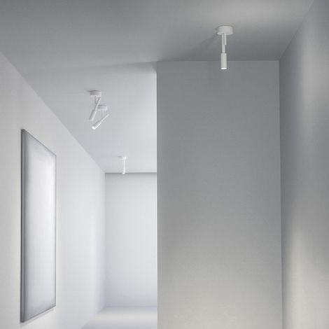 4 Stück 5W LED Wandlampe Spot 350° Verstellbare Wandleuchte Weiß Innen Wandspot Dreifarbiges variables Licht