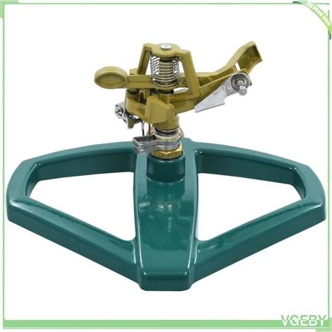 Arroseur rotatif - FAFEICY - 48615 - Vert - Métal - Couverture 450 m² (1/4)