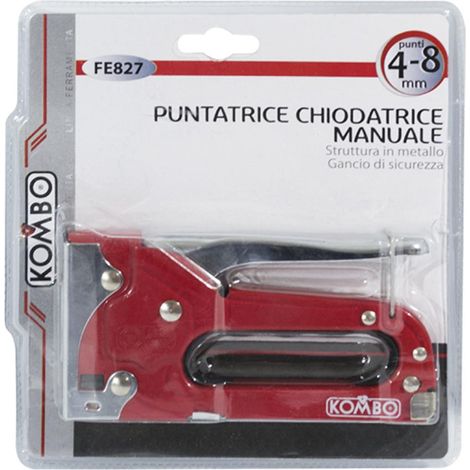 Spilla Punti PLUS per Punti da 4/8MM on Gancio di Sicurezza e Manico Ergonomico