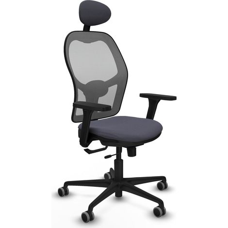 Sedia da ufficio piqueras y crespo ergonomica nera rete (1/2)