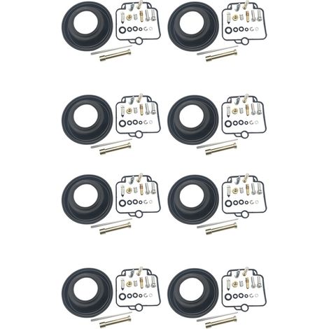 Kit di riparazione carburatore per moto (8 pezzi) per GSF400 Bandit 400 GSF GSF400P 1991-1993 (1/2)