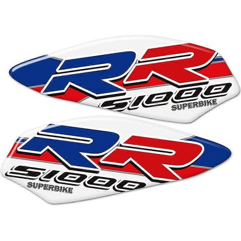 Pour BMW S1000RR S 1000 RR HP HP4 Moto : Autocollants de protection, emblème de carénage, protection de réservoir, protection de genoux, pare-brise 2018 2019 2020--H (1/5)