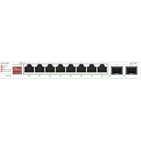ASUS QG-U1080 Non-géré 2.5G Ethernet (100/1000/2500) Blanc