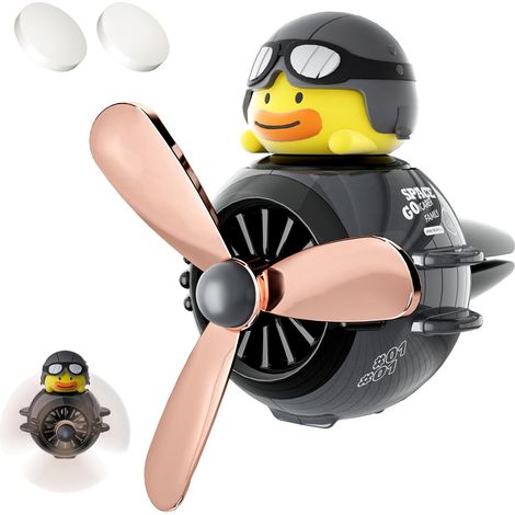 Purificador de aire para coche con diseño de pato de dibujos animados, ICARERFAMILY, difusor de perfumes para coche con personalidad, perfumes de exportación, ambientadores, productos automotrices - N (1/5)