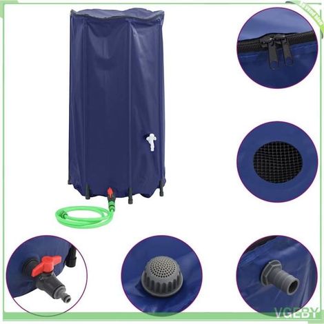Réservoir d'eau pliable - FAFEICY - 155999 - 250 L - PVC - Robinet intégré (1/5)