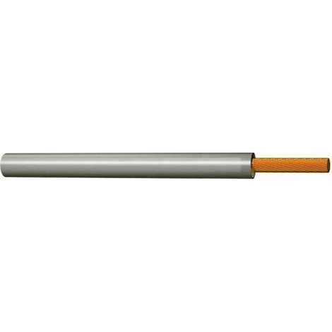 Rollo 100mts cable unipolar flexible libre de halógenos AFUMEX H07Z1-K 10mm - Gris