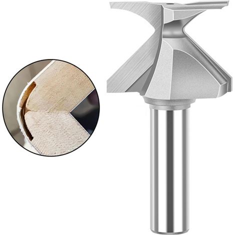 Wood Door Wall Cabinet with R30 Arc Bending Cutter, Lightweight Corner Round Router Accessories (1/5)