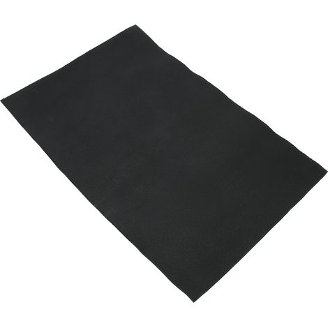 Semelle de réparation en caoutchouc souple antidérapant noir 1,2 mm - Résistant à l'usure pour chaussures et amorti (1/5)