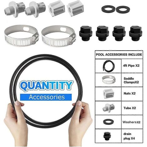 Kit di collegamento per dosatori di cloro offline per piscine CLX220GA-- (1/5)