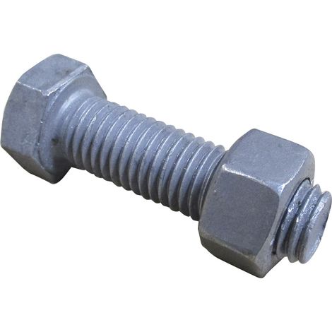 Boulon acier galvanisé 14x50 (vis+écrou) 6800676 MICHAUD BR315