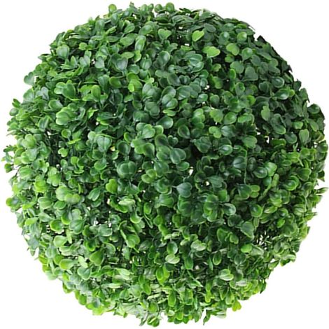 Boule de Plante Artificielle Suspendue 25 CM Boule Topiaire en Gazon Synthétique Verte Décoration d'Intérieur et Centre Commercial Ornement DIY pour Mariage et Événement (1/5)