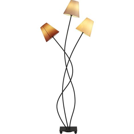 [GEBRAUCHT] B-Ware Lindby Stehleuchte Melis Standleuchte Stehlampe Leselampe Dreiflammig E14 Stoff (1/2)