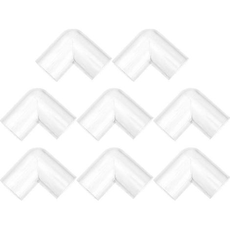 Raccords de tuyauterie coudés à 90 degrés en acrylique compatibles avec les aquariums (8 pièces) (1/5)