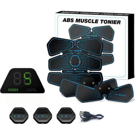 Electrostimulateur Musculaire - - Ceinture Abdominale - Fitness - Portable - Sécuritaire (1/4)