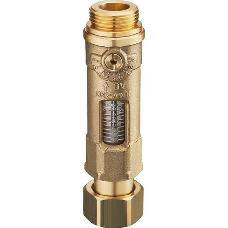 rubinetto EQUIL. LETTURA DIRETTA DN25 MF, 5-40L/min