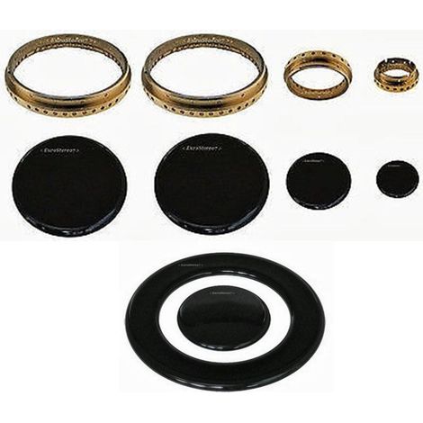 SPARTIFIAMMA COMPLETO PER CUCINA A GAS LOFRA 5 FUOCHI  2 GRANDI S 4716 / 3219