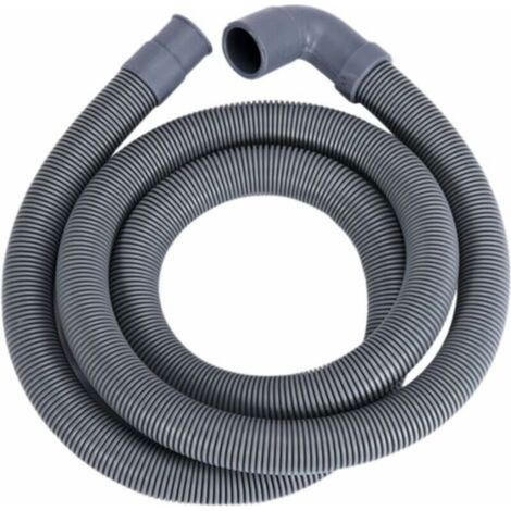 Tuyau de Vidange pour Machine à Laver,Tuyau D'évacuation pour Lave-linges et Lave-vaisselles，Kit de tuyau d'extension extensible pour tuyau de vidange - 1 m - Flexible pour machine à laver et lave-vai