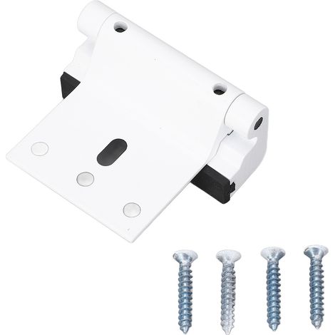 Ortviai Serrure de Sécurité pour Porte en Alliage d’Aluminium Blanc – Résiste à 360 kg, Renforcement Métallique (1/3)