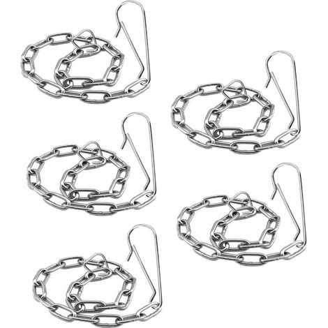 Chaîne de Remplacement pour Déflecteur, Acier Inoxydable, Argenté (1/5)