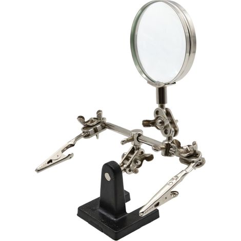 Porte-loupe pour travaux de précision (troisième main) (50) (1/3)