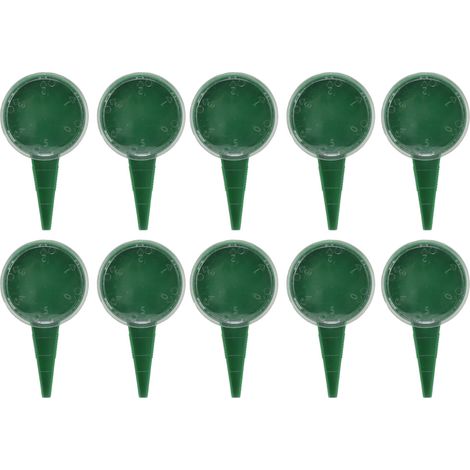 Lot de 10 semoirs manuels avec 5 réglages différents, distributeur de graines réutilisable, outil de plantation pour le repiquage et la culture de plantes vertes (1/5)