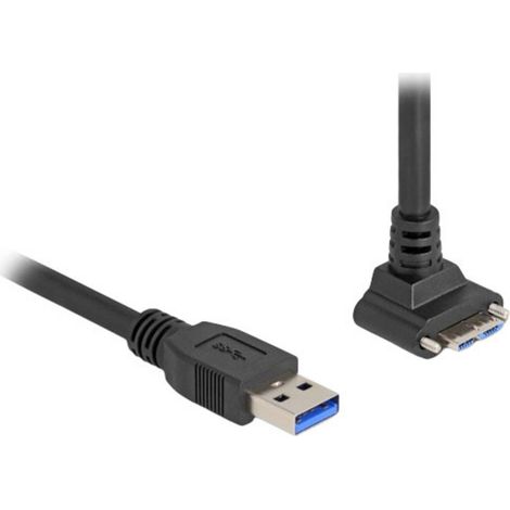 DeLOCK USB 5 Gbps câble USB Typ-A prise mâle gerade 1 m noir (80483)