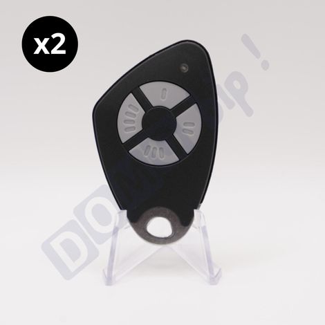 Intratone – Télécommande 4 canaux noire – Badge RFID – Fréquence 868 MHz – Compatible récepteurs HF – Indice de protection IP54
