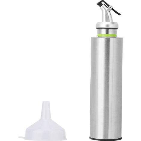 1 Bouteille d'huile Divers accessoire de portail, acier inoxydable, 250 ml, étanche, pour cuisine et restaurant (1/5)