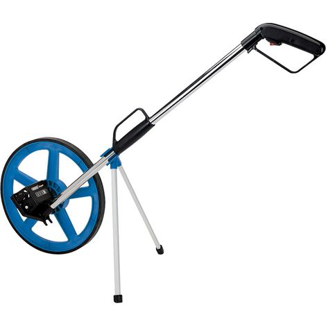 Professional Blue Measuring Wheel 44238 by Draper Tools – Accurate Distance Measurement for Construction and Landscaping (1/5)