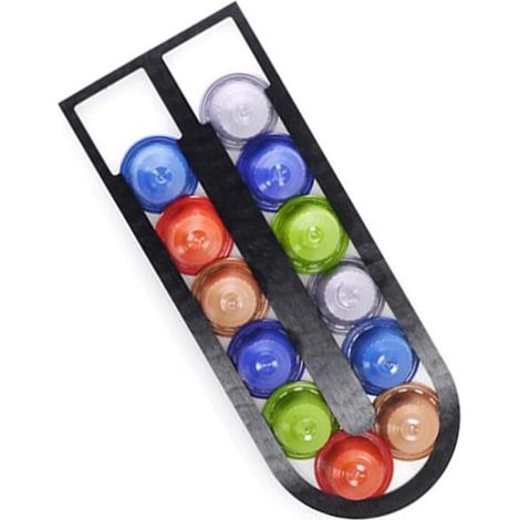 Porte-capsules de café Nespresso, support de rangement auto-adhésif, accessoires de bar et support de rangement mural - 1 pièce (1/3)