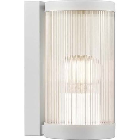 [NEUWERTIG] B-Ware Nordlux Außenwandleuchte Coupar LED Gartenlampe Wandleuchte dimmbar weiß 25cm (1/2)