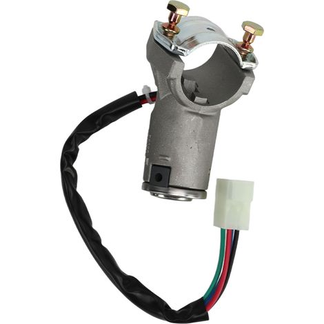 aqxreight Zündschlossschalter 4479518, Ersatz-Lenkradschloss und Zündzylinder für Panda Mk1 126 127 128 132, passgenau, OEM-Qualität