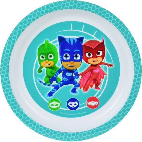 Assiette Micro-Ondable pour Enfant Polypropylène Vert 22 x 22 x 1 cm