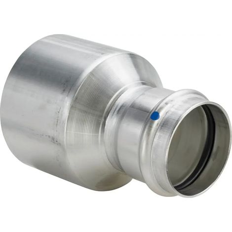 Viega Reducción Viega Sanpress Inox LF Sanpress Inox XL LF, d1 88,9, d2 64,0 acero inoxidable Modelo 2315.1XLLF, 666484