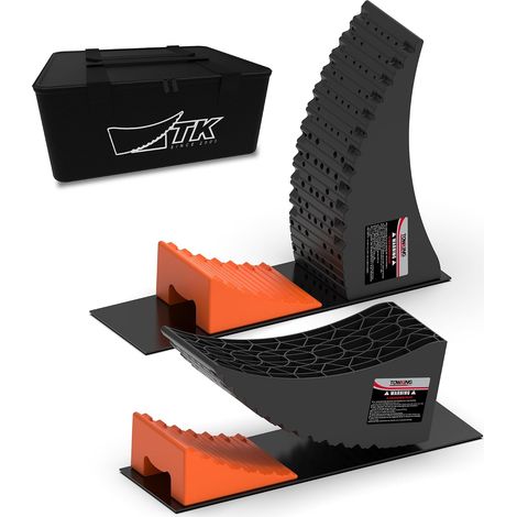 Cales cavalières 1 set/2 pièces, cales cavalières éprouvées pour camping-car, caravane (1/5)