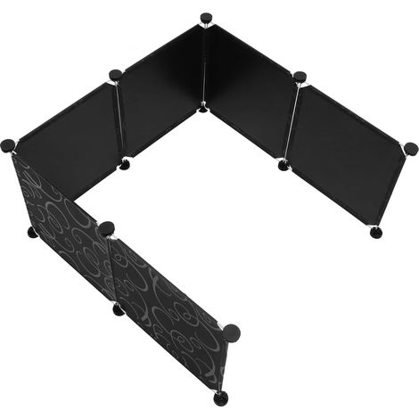Cat Litter Protector Anti-Splash Cover for Litter Tray Shield Pee to Protect Corner Walls 6 Pieces with 14 Loops (1/5)