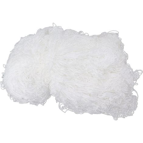 Filet d'escalade pour plantes, filet en treillis réutilisable blanc en Polyester pour haricots, tomates, pois, fleurs de citrouille (1/5)