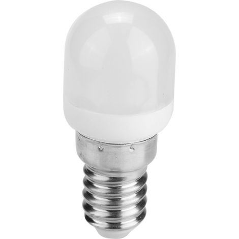 Irovami Ampoule LED miniature pour réfrigérateur, four à micro-ondes, machine à coudre, culot E14 T22, 2 W, 220 V (blanche) (1/5)