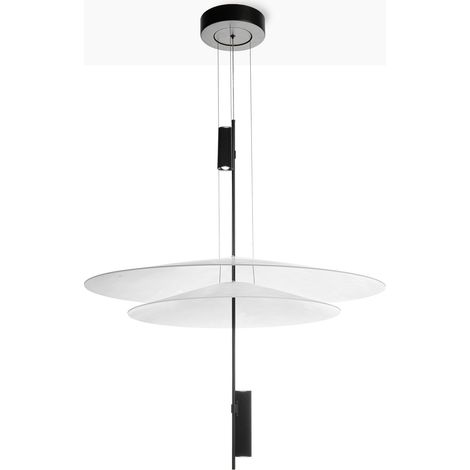 Lámpara Colgante De Diseño "HERON" - Discos - 15W - 2800K -