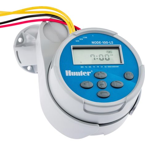 1 Programmateur à une station, Écran LCD, Solénoïde CC, Vanne plastique, Jardin (1/3)