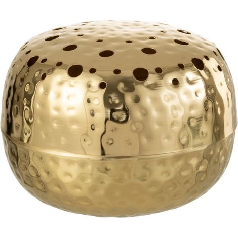 Vase Boule Ajouré "Mandy" 23cm Or (1/5)