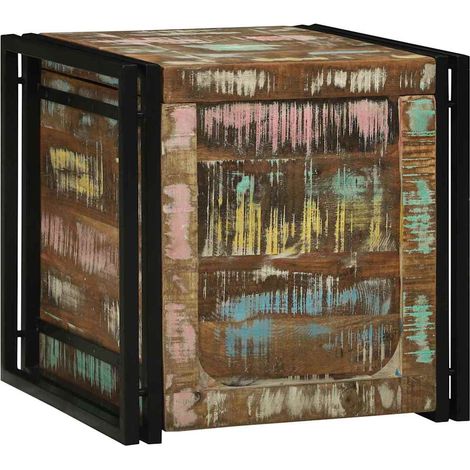 Storage Chests with Storage 50 x 50 x 50 cm Solid Reclaim wood vidaXL (1/5)
