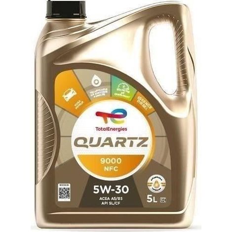 Huile moteur - TotalEnergies - Quartz 9000 NFC 5W-30 - 5L (1/2)