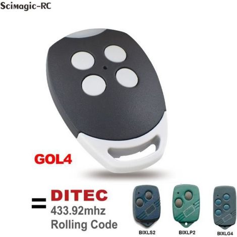 Ouvre-porte avec télécommande,code roulant,porte-clés,automatique,ZEN 2,ZEN 4,ZEN2W,ZEN4W,433.92MHz- C[A72551957]