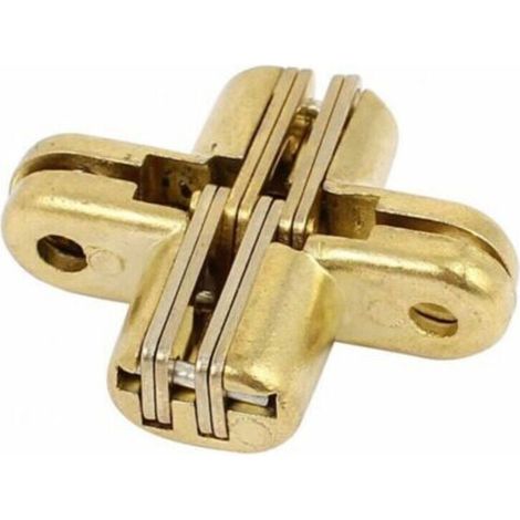 Outils de charnière charnière croisée invisible pour tables pliantes et armoires en bois (1/4)