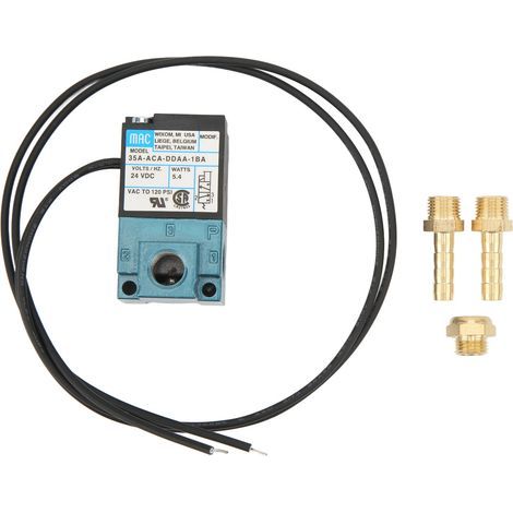 Vanne de Suralimentation à 3 Voies, Sûre à Utiliser 35A ACA DDAA 1BA Boost Rapide Visant une Réponse Rapide DC24V électrovanne de Contrôle de Suralimentation de Haute Précision pour Véhicule. (1/5)